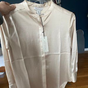 Rachel Zoe Satin Shirt